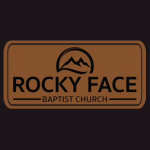 Rocky Face (Leather Patch) - Printed Mesh Trucker Cap Design
